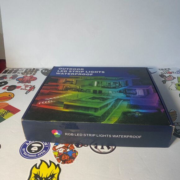 LETIANPAI 200 ft Outdoor LED Strip Lights Waterproof Outside, App & Remote - Picture 2 of 16